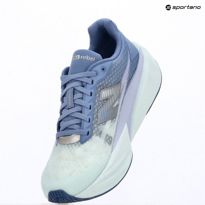 Dámské běžecké boty New Balance FuelCell Rebel V5 fairweather blue/glint blue 9