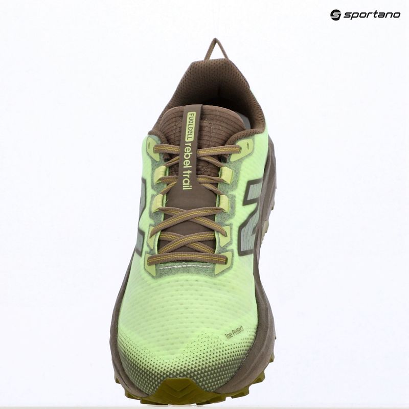 Pánské běžecké boty New Balance Rebel Trail V1 afterglow/thunder brown 9