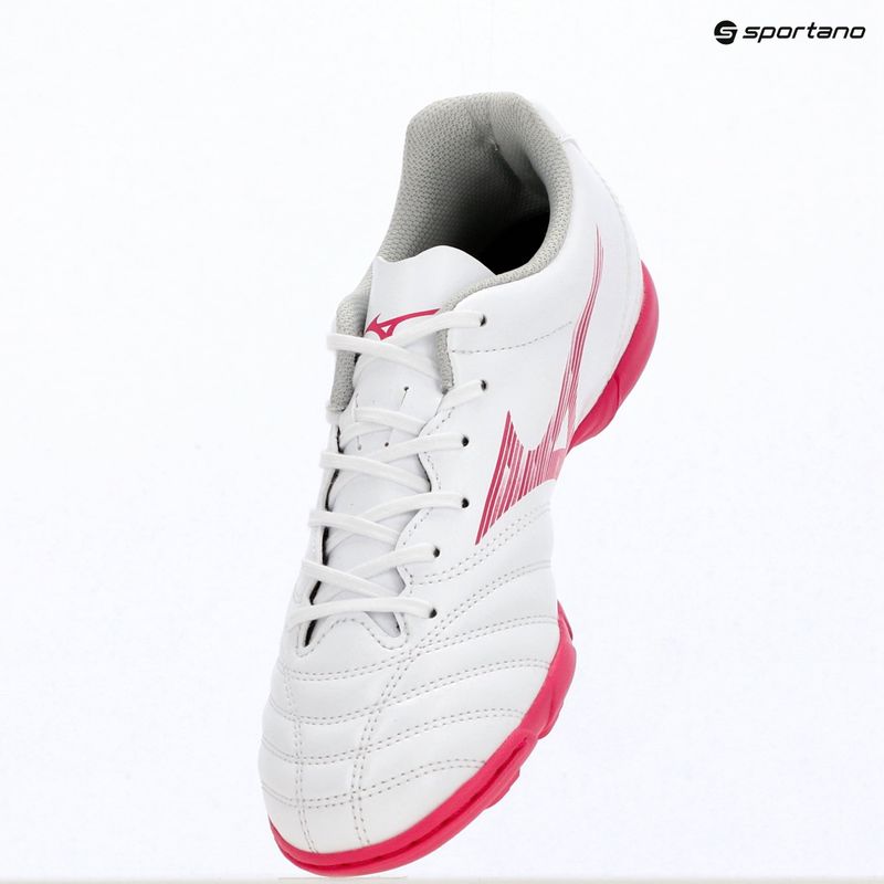 Dětské kopačky Mizuno Monarcida Neo III Select Jr AS white/fuchsia purple 9