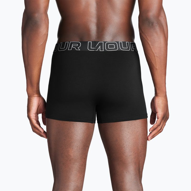 Pánské boxerky Under Armour Perf Cotton 3 ks black 6