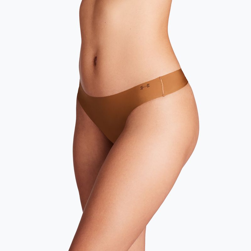Dámská tanga Under Armour Pure Stretch Ns Thong 3 páry hue 600 2