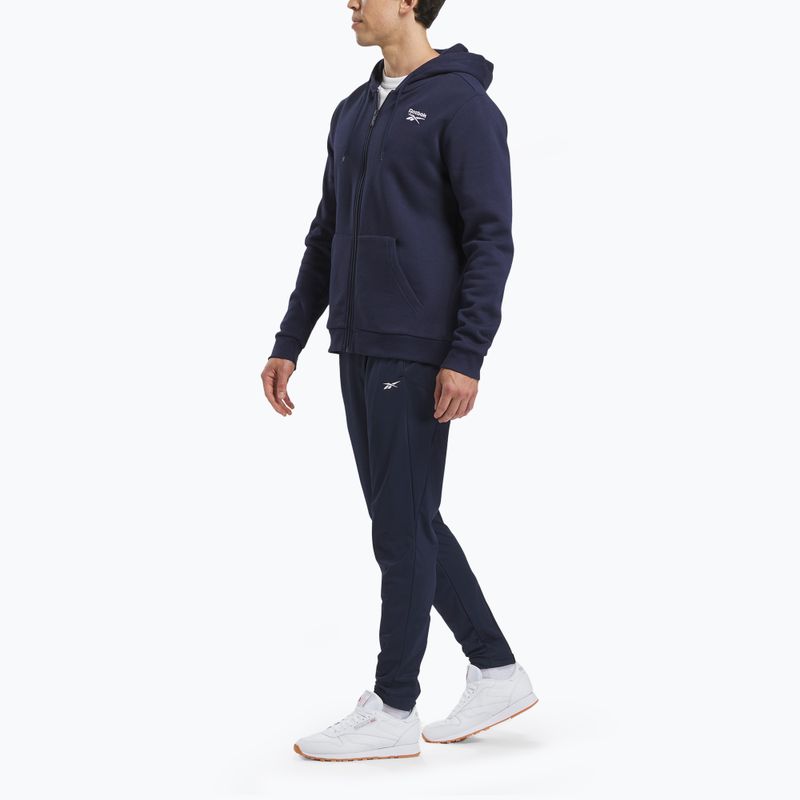 Pánská mikina Reebok Identity SL Fleece FZ vecnav 2