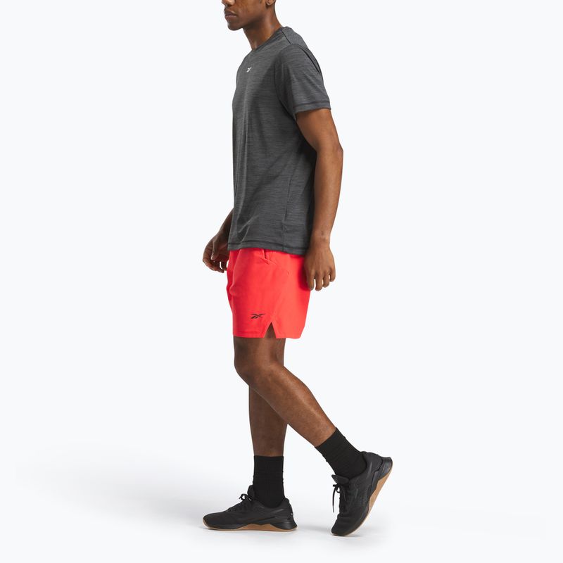 Pánské šortky Reebok Athlete Strenght energy red 2