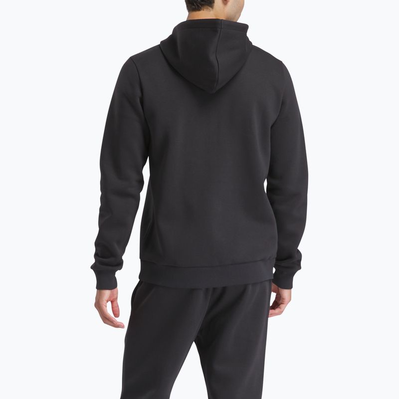 Pánská mikina Reebok Identity SL Fleece FZ black/white/vector red 3