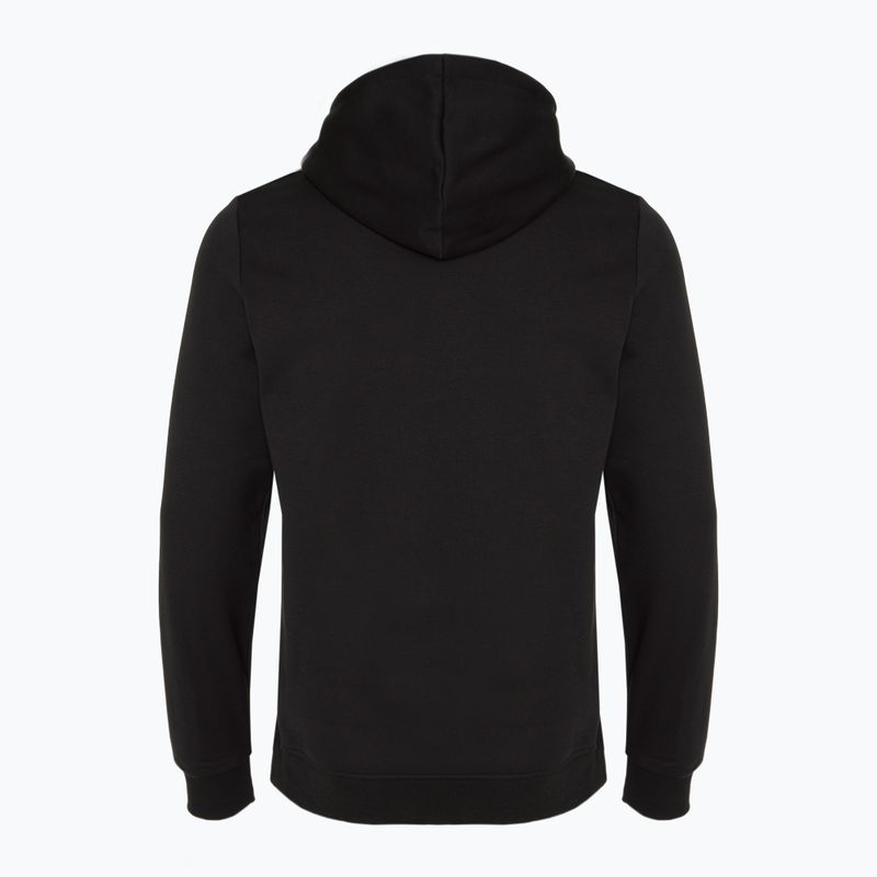 Pánská mikina Reebok Identity Big Logo Fleece Hoodie black/white/vector red 2