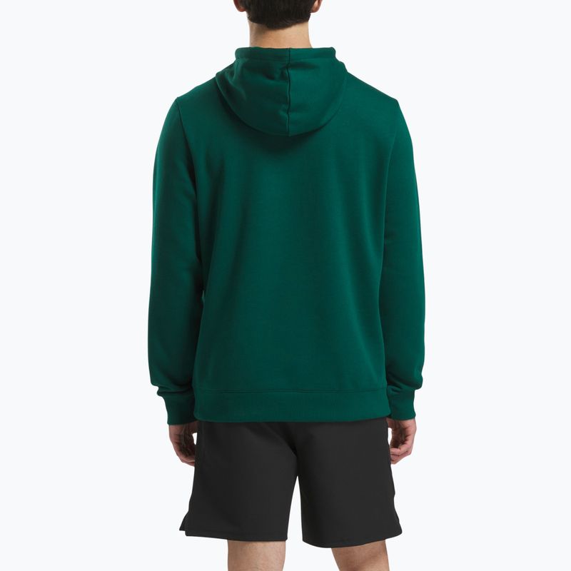 Pánská mikina Reebok Identity Small Logo Fleece collegiate green 3