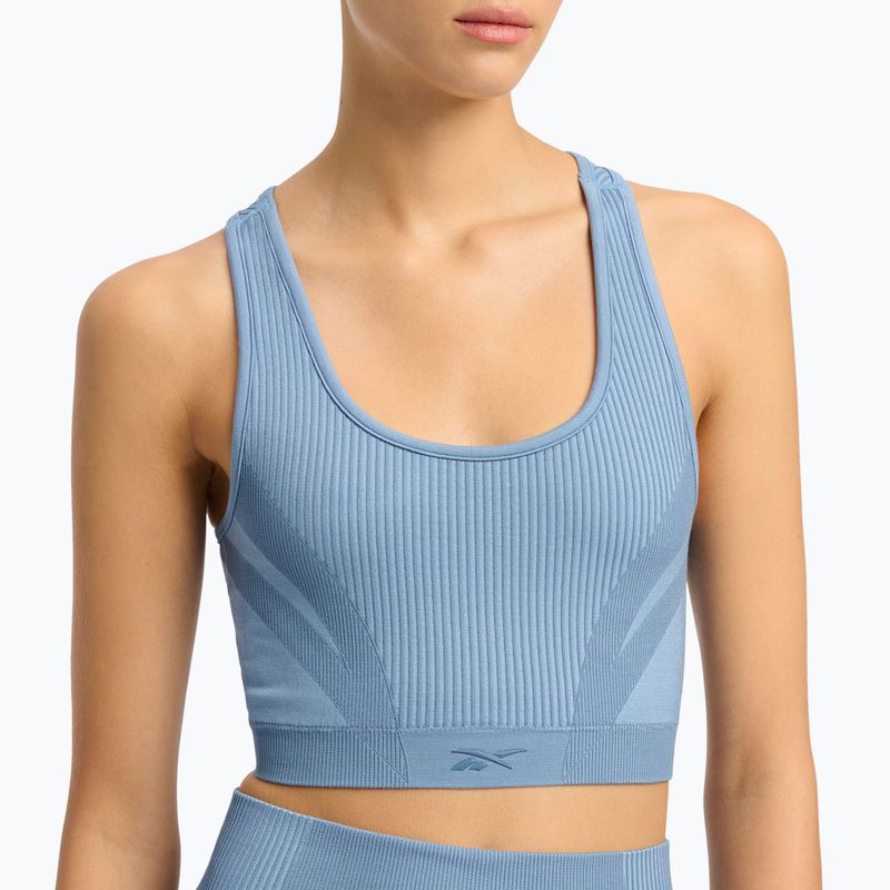 Dámská tréninková podprsenka Reebok Rbk Lab Seamless upgrade blue 4