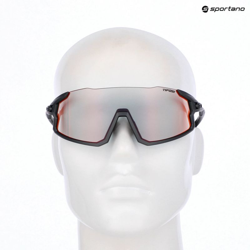 Sluneční brýle Tifosi Stash Clarion Fototec matte gunmetal/clarion red fotochrom 5