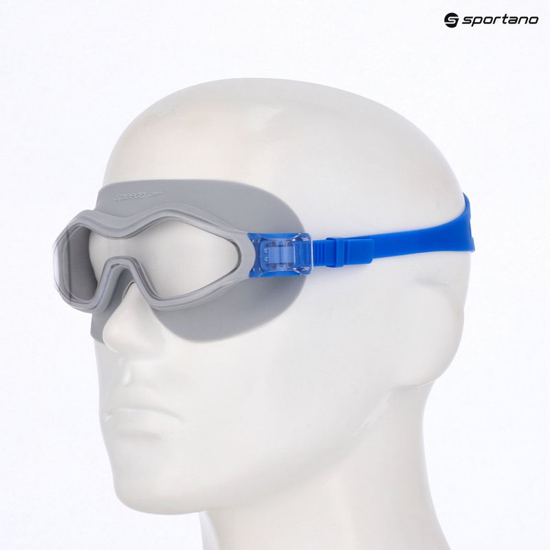 Plavecká maska Speedo Hydrosity light cement / clear 12