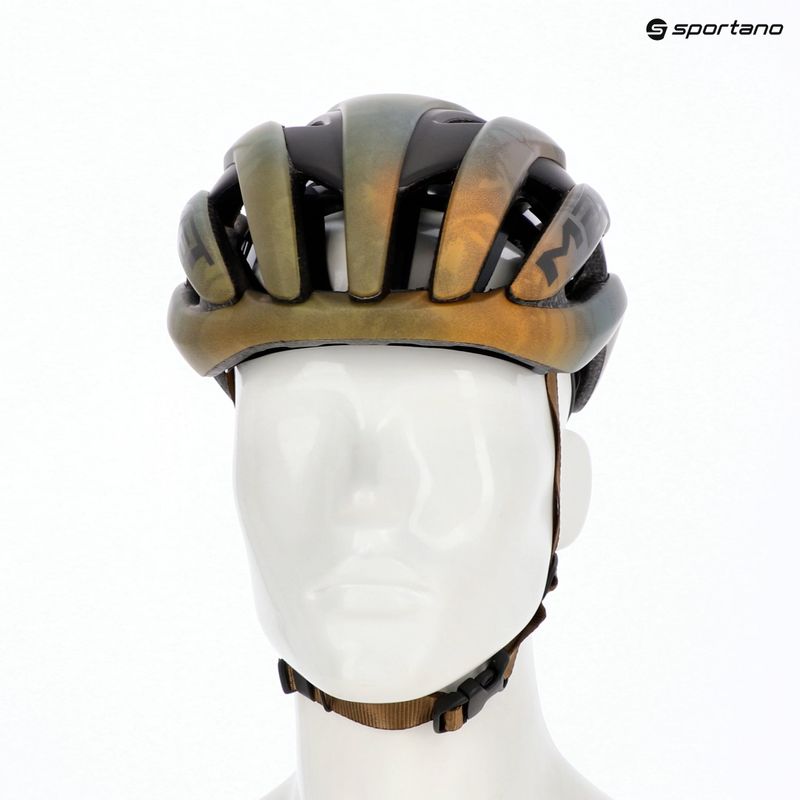 Cyklistická helma MET Trenta Mips savanna matt wander le 14