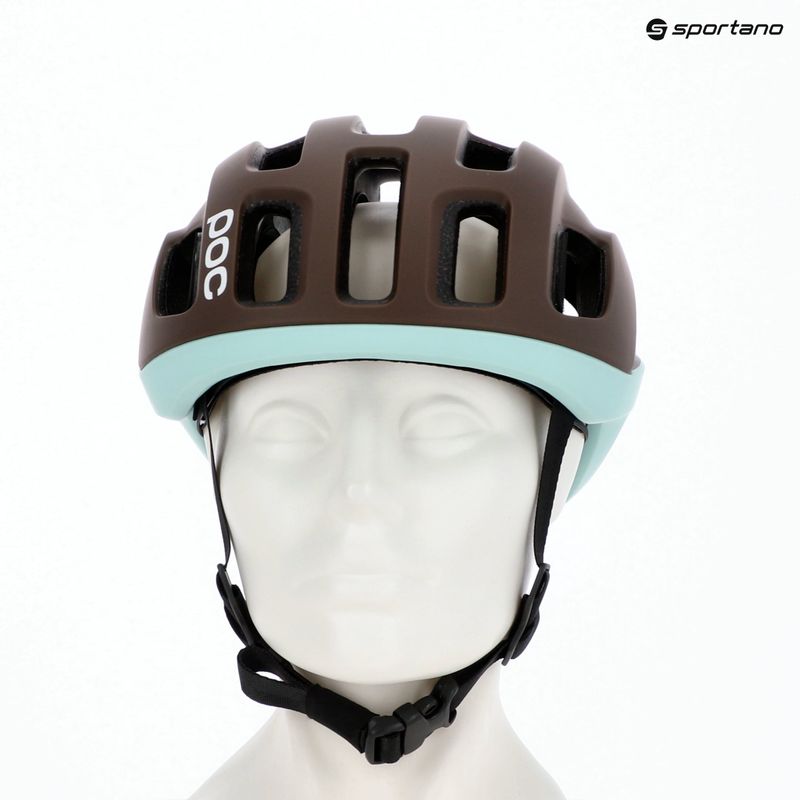 Cyklistická helma POC Ventral Air MIPS bronzite brown matt/lazurite blue matt 14