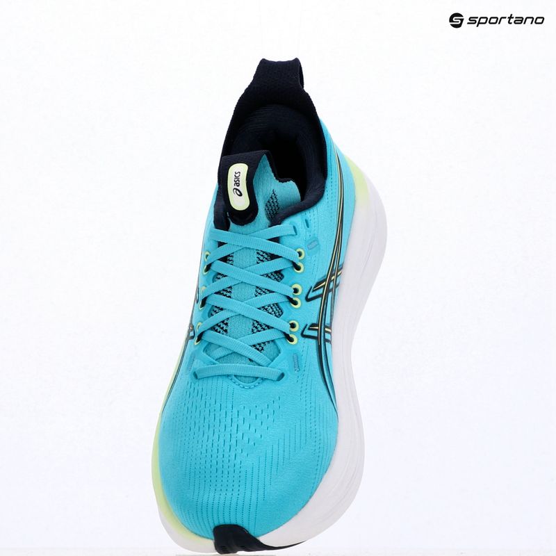 Pánské běžecké boty ASICS Gel-Nimbus 28 energy aqua/midnight 9