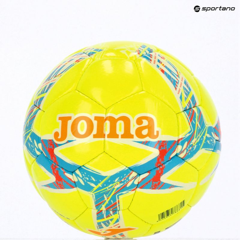 Fotbalový míč Joma Dali III yellow/fluor turquoise velikost  5 5