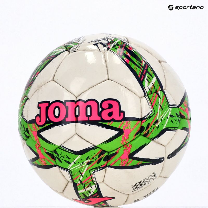 Fotbalový míč Joma Dali III green fluor/pink/navy velikost 5 4