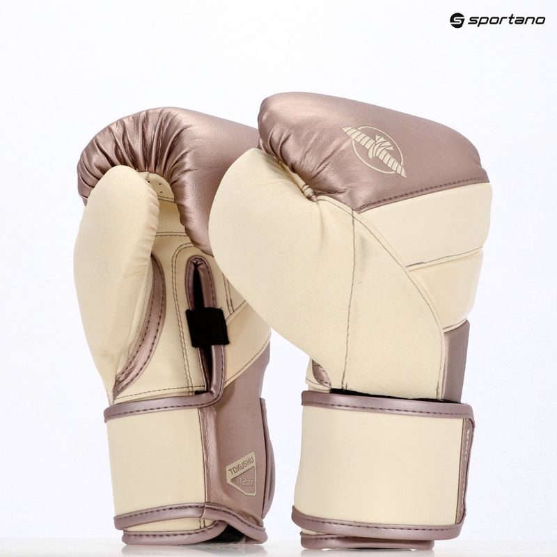 Boxerské rukavice Hayabusa T3 rose gold 15