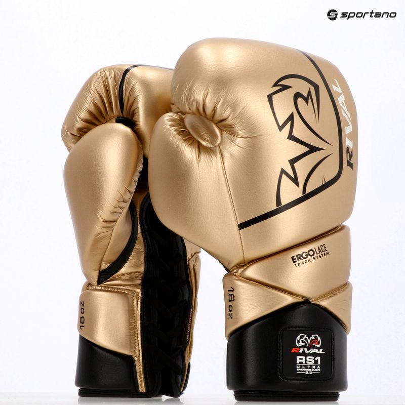 Boxerské rukavice Rival RS1 Ultra Sparring 2.0 gold 14