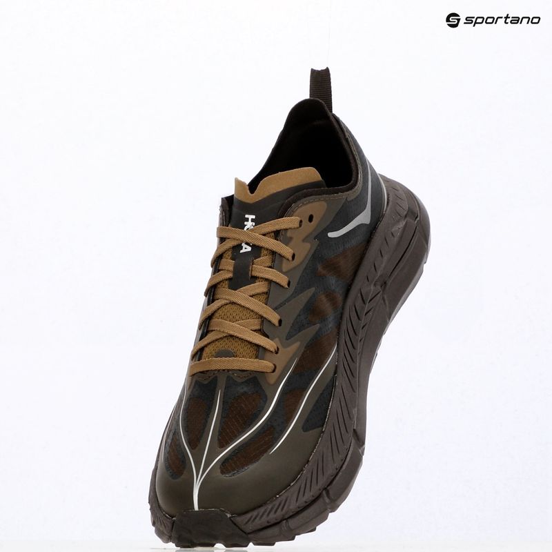 Boty Hoka Mafate Speed 4 Lite tree bark cast iron 18