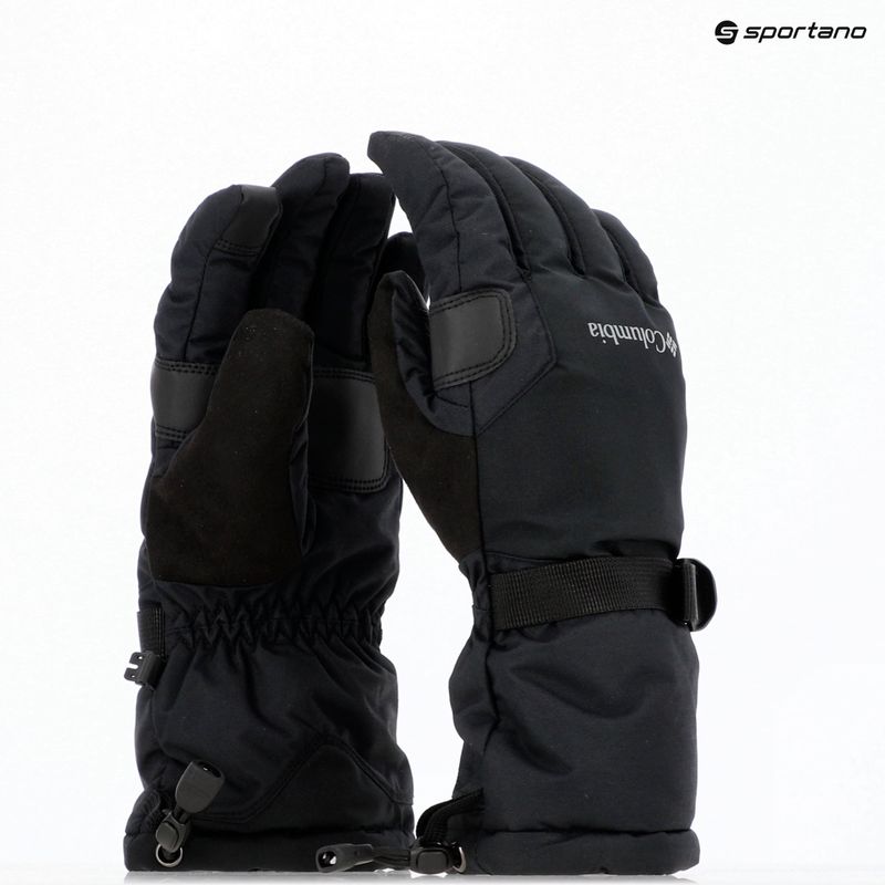 Pánské trekingové rukavice Columbia Arctic Slope Sleeker black 3