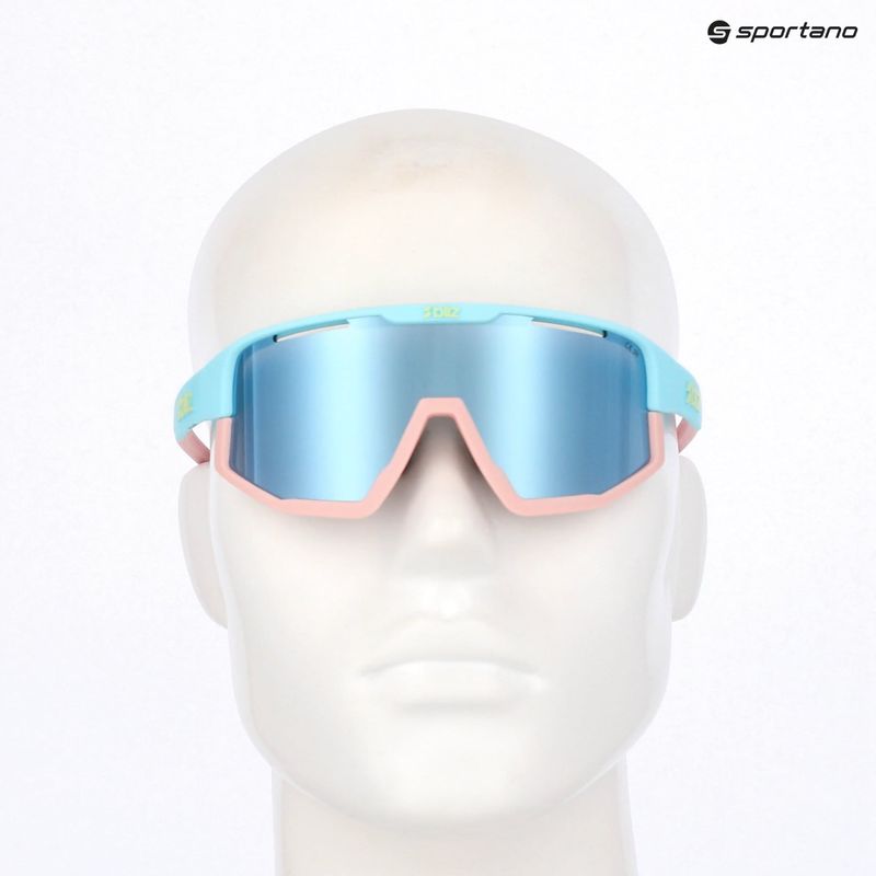 Sluneční brýle Bliz Fusion Small matt pastel blue/smoke/ice blue multi 8
