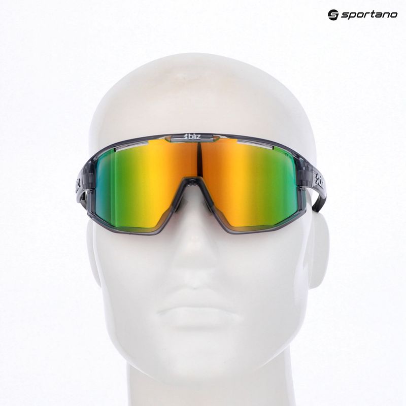Sluneční brýle Bliz Fusion crystal black/brown/green multi 8