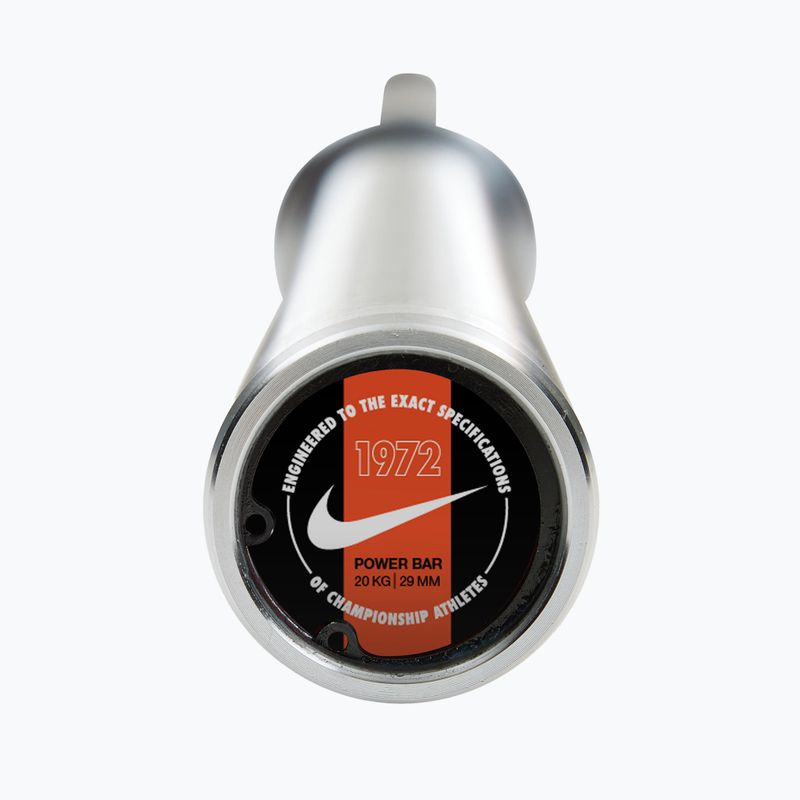 Rovná osa Nike Strength 1972 Power Bar black chrome/orange 5