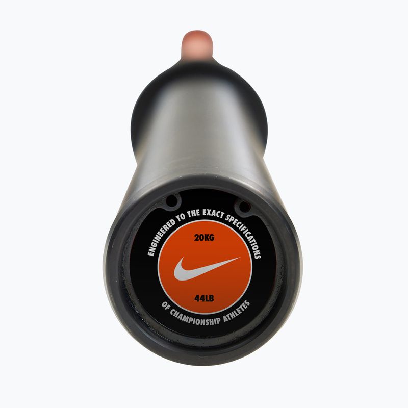 Rovná osa Nike Strength Coated Premium Barbell black just do it 5