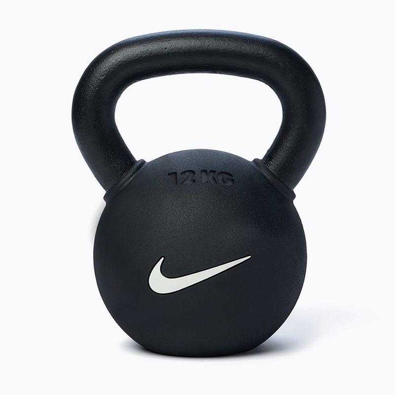 Kettlebell Nike Strength Rubber Coated 12 kg black/white