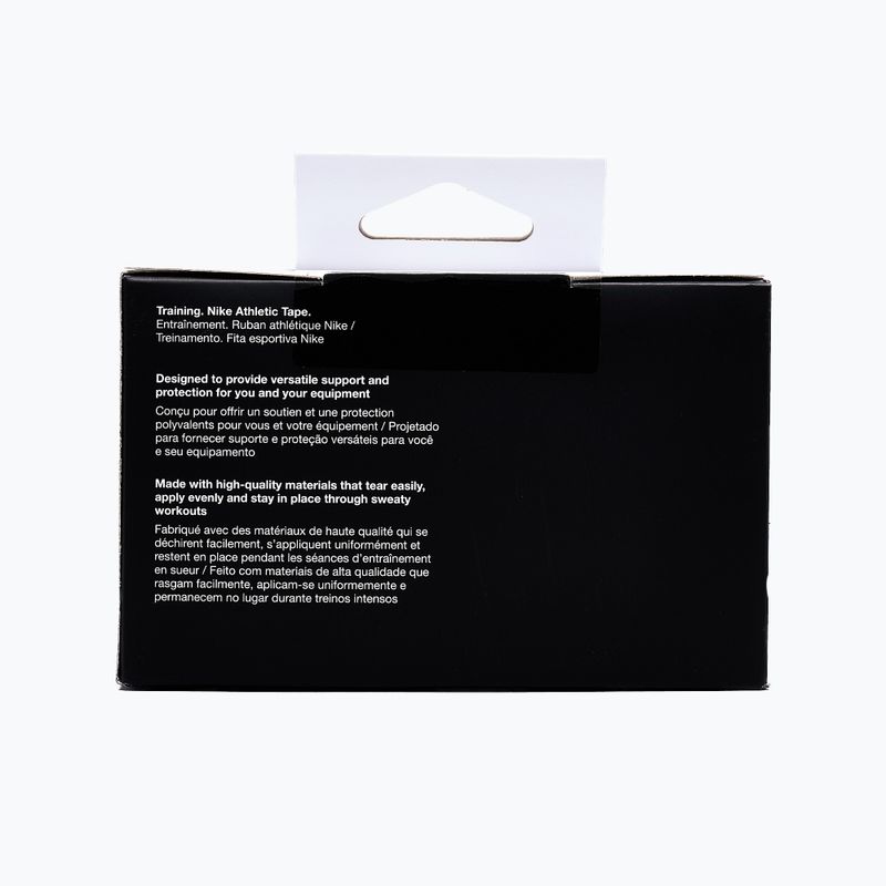 Elastický kohezivní obvaz Nike Strenght Athletic Tape 4 ks. černá/bílá 3