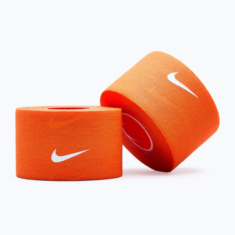 Elastický kohezivní obvaz Nike Strenght Athletic Tape 4 ks. oranžová/bílá 7