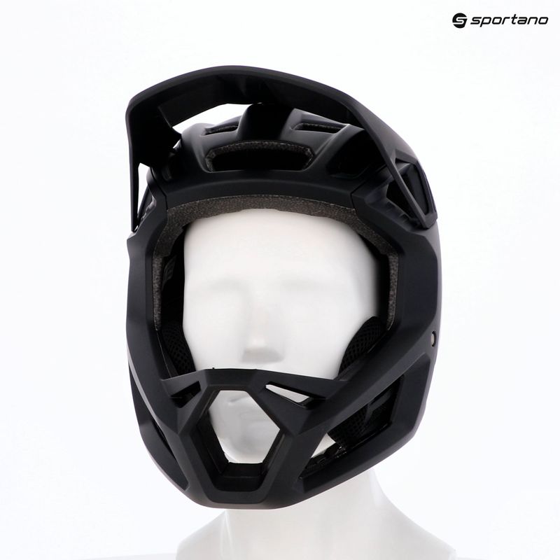 Cyklistická přilba Fox Racing Proframe matte black 21