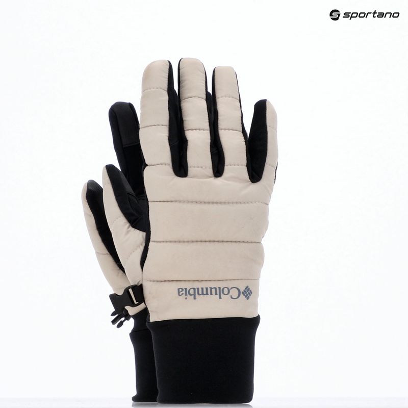 Dámské trekkingové rukavice Columbia Powder Lite II dark stone 8