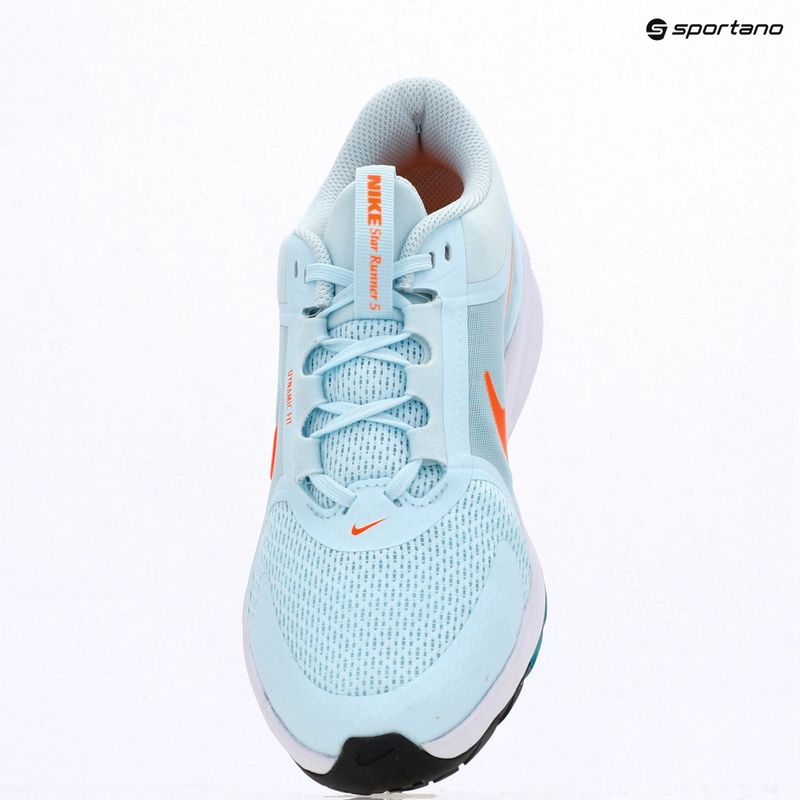 Běžecké boty Nike Star Runner 5 glacier blue/energy/black/total orange 9