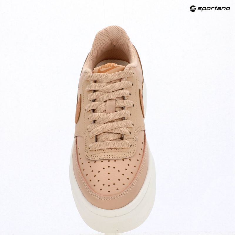Dámské boty Nike Court Vision Alta shimmer/sail/light cognac 10