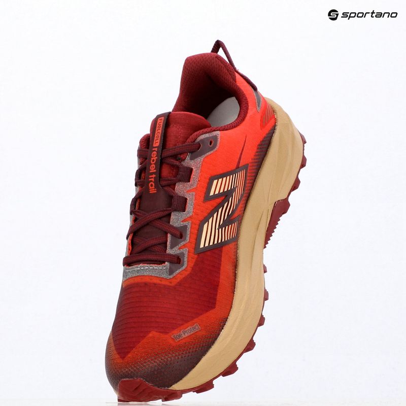 Pánské běžecké boty New Balance Rebel Trail V1 maple/neo flame 14