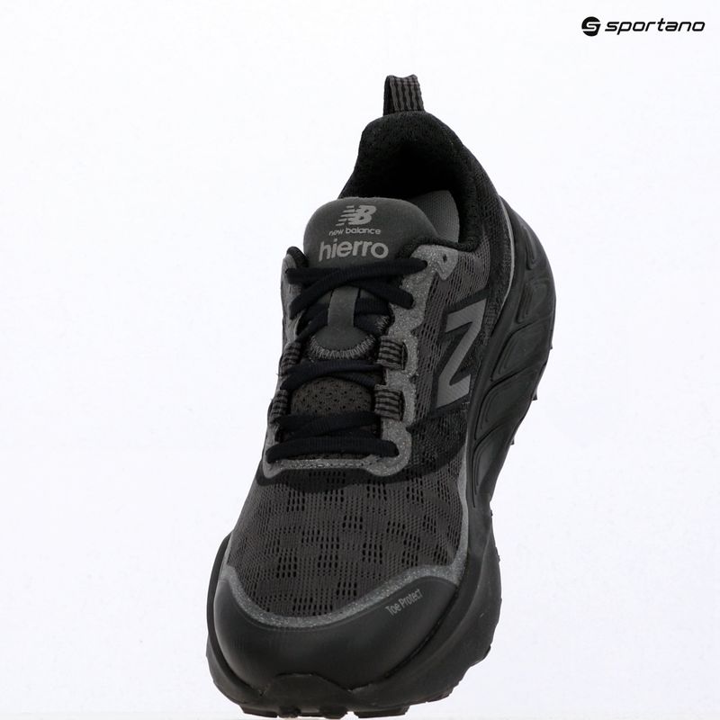 Pánské běžecké boty New Balance Fresh Foam Hierro V9 black cement/black z9 15