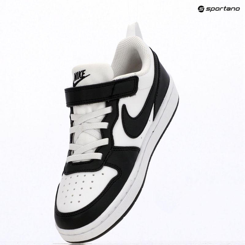 Dětské boty do vody Nike Court Borough Low Recraft white/black 12