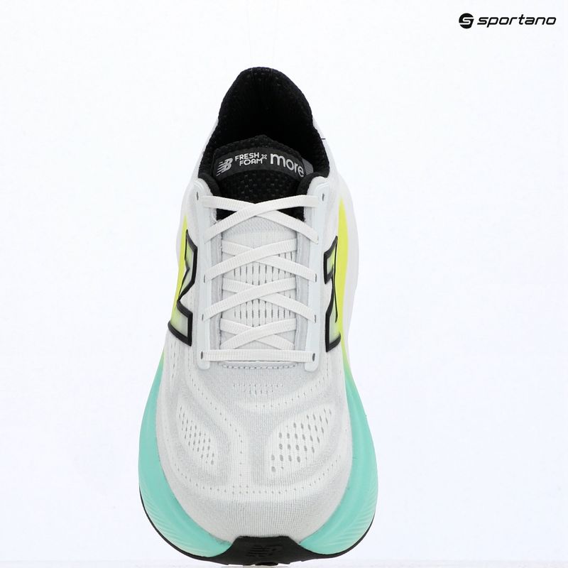 Pánské běžecké boty New Balance Fresh Foam More V6 white/bright mint 15
