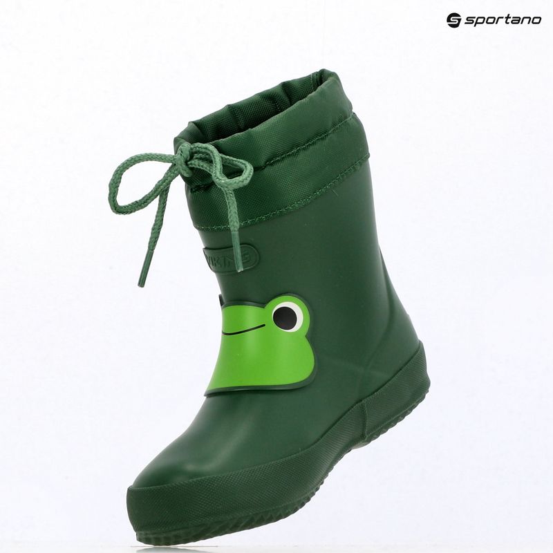 Dětské holínky Viking Alv Indie Print green 16