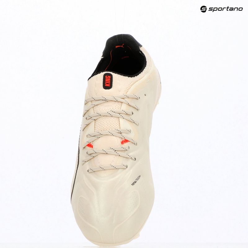 Kopačky PUMA King 20 Ultimate FG/AG sugared almond/puma black/ultra red 10