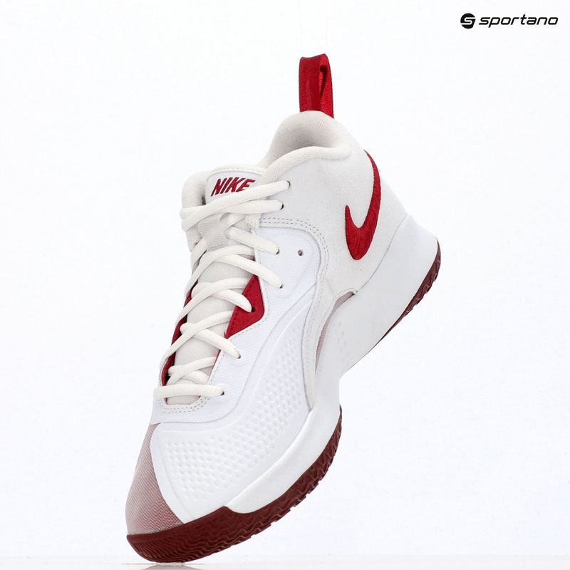 Volejbalové boty Nike React Hyperset 2 white/team crimson 9