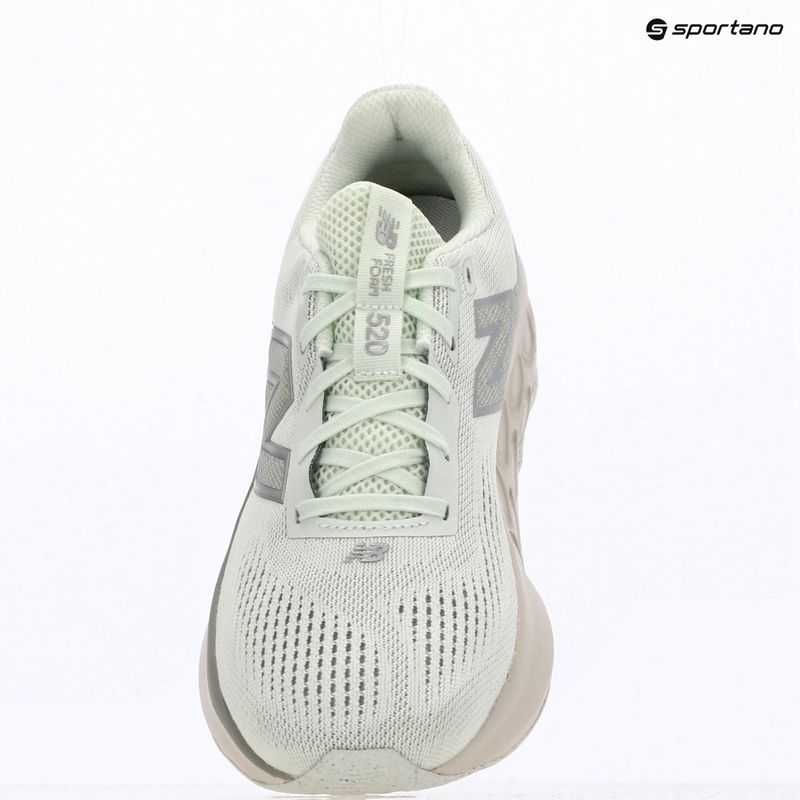 Dámské běžecké boty New Balance Fresh Foam 520's V9 mint water/lone star grey/silver metallic 15