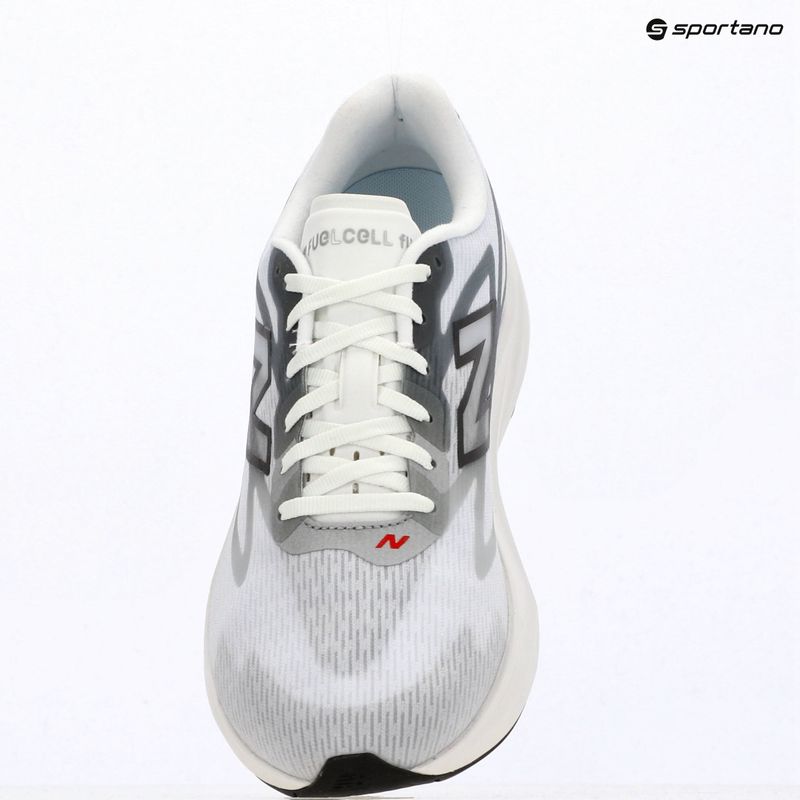 Pánské běžecké boty New Balance FuelCell Flite-R V1 white/slate grey/neo flame 17