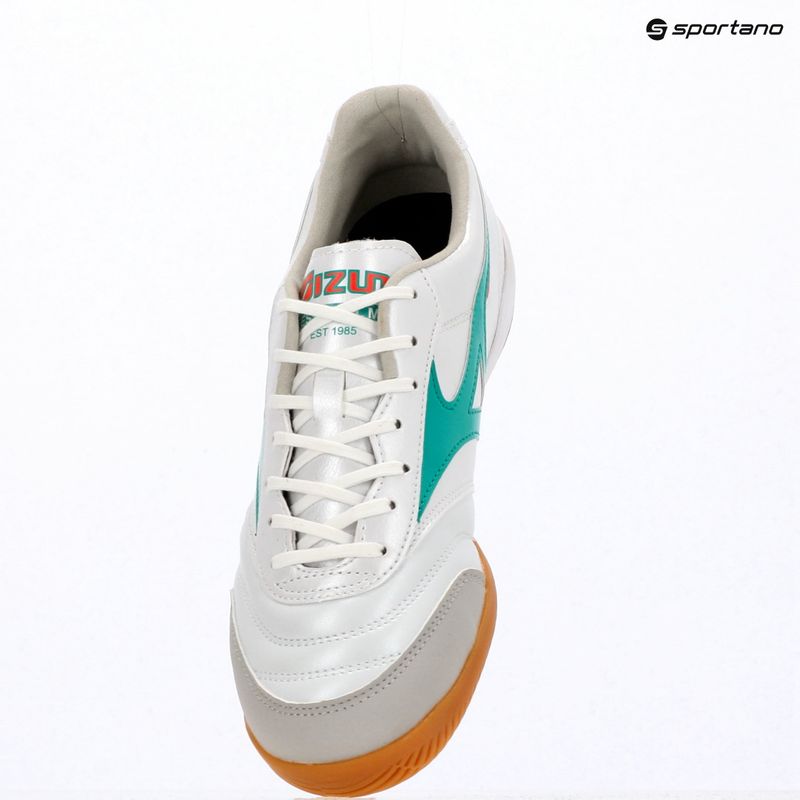 Kopačky Mizuno Morelia Sala Pro IN white/arcadia/lava orange 4