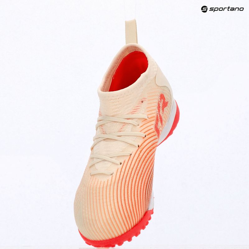 Dětské kopačky PUMA Future 9 Match TT+ Mid Jr sugared almond/puma white/ultra red/puma black 16