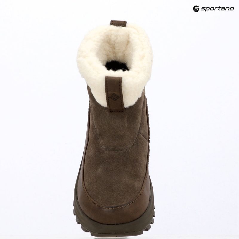 Dámské sněhule Columbia Snowtrot Ease mud/cordovan 15