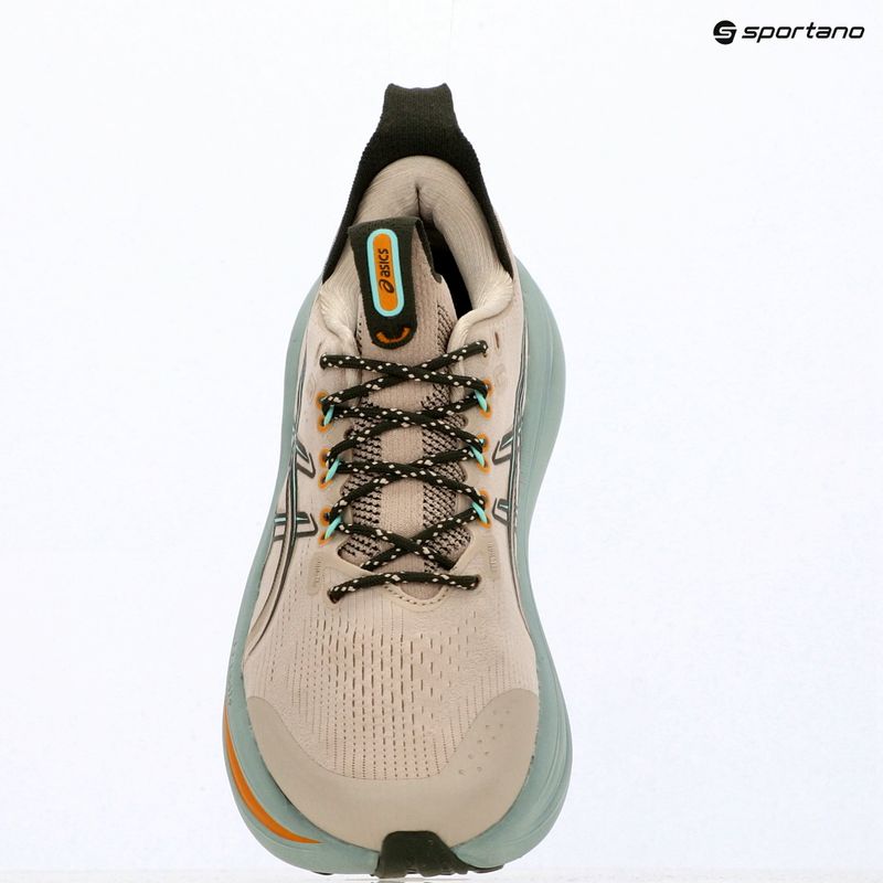 Pánské běžecké boty ASICS Gel-Nimbus 28 TR simply taupe/ocean haze 17