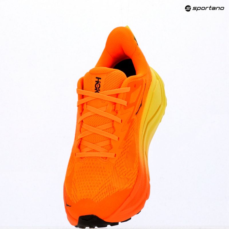 Pánské běžecké boty HOKA Challenger 8 neon tangerine/hoka citrus 16