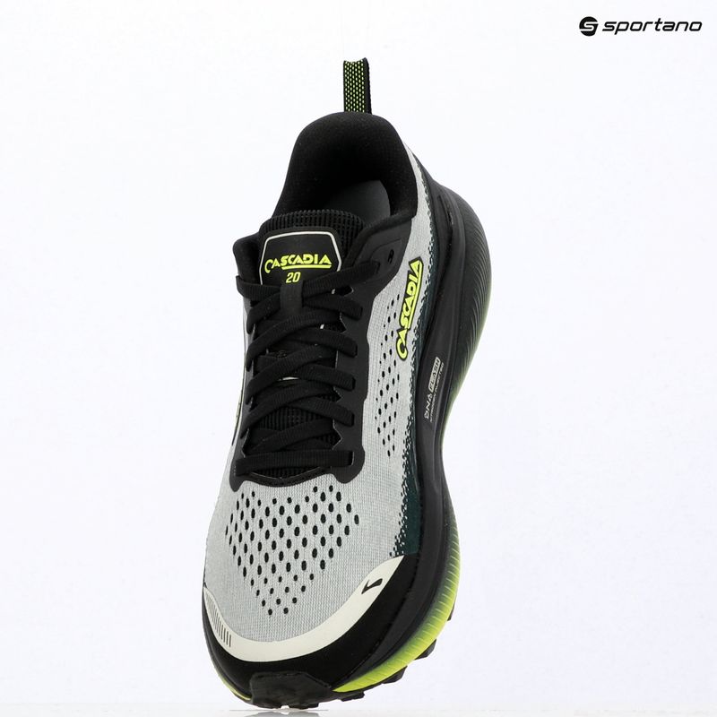 Pánské běžecké boty Brooks Cascadia 20 grey/black/nightlife 15