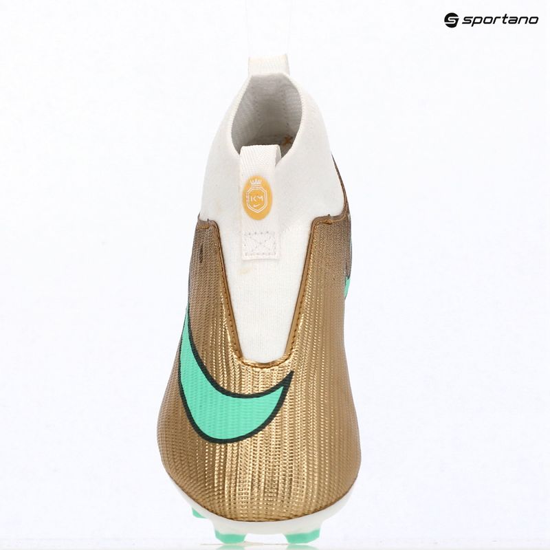 Dětské kopačky Nike Jr. Mercurial Superfly 11 Academy "Kylian Mbappé" metallic gold/green glow 16