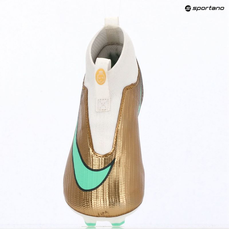 Dětské kopačky Nike Jr. Mercurial Superfly 11 Academy "Kylian Mbappé" metallic gold/green glow 15